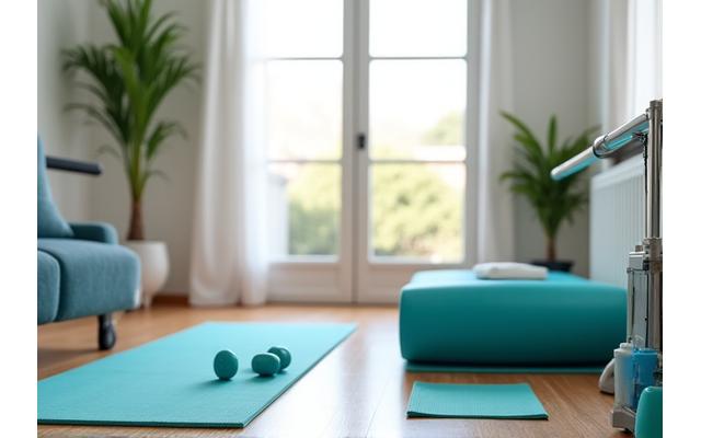 Compact home gym equipment designed for low-impact strength training